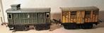 Spoor 0 Jep bagagewagen met uitkijkpost en veewagen, Ophalen of Verzenden