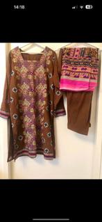 Pakistaanse jurk, Kleding | Dames, Verzenden, Zo goed als nieuw, Maat 42/44 (L)