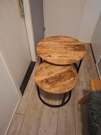 Mooi tafeltjes, Huis en Inrichting, Tafels | Bijzettafels, Ophalen of Verzenden, Rond, Minder dan 55 cm, 45 tot 60 cm