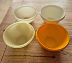 Tupperware kommen Hoogte 9cm Ø 17cm Geel, Wit of Oranje, Ophalen of Verzenden, Wit, Bak of Kom
