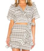 Wrap top & skirt matching set (Tularosa), Nieuw, Ophalen of Verzenden, Korte mouw, Maat 34 (XS) of kleiner