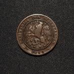 1 cent 1880, Postzegels en Munten, Munten | Nederland, Verzenden, Koning Willem III, 1 cent, Losse munt