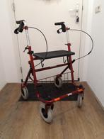 Donkerrode Premis provo rollator, Diversen, Ophalen, Opvouwbaar, Gebruikt