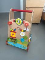 Houten babywalker loopwagentje, Ophalen of Verzenden, Zo goed als nieuw, Duw- of Trekspeelgoed