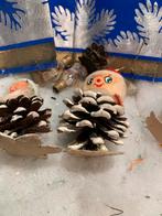 #kerst Vintage Kerstboomhangers - Paddenstoelmannetjes, Diversen, Kerst, Gebruikt, T, Ophalen of Verzenden, N