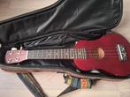 Ukelele met tas en plectrums, Ophalen of Verzenden, Zo goed als nieuw, Ukelele