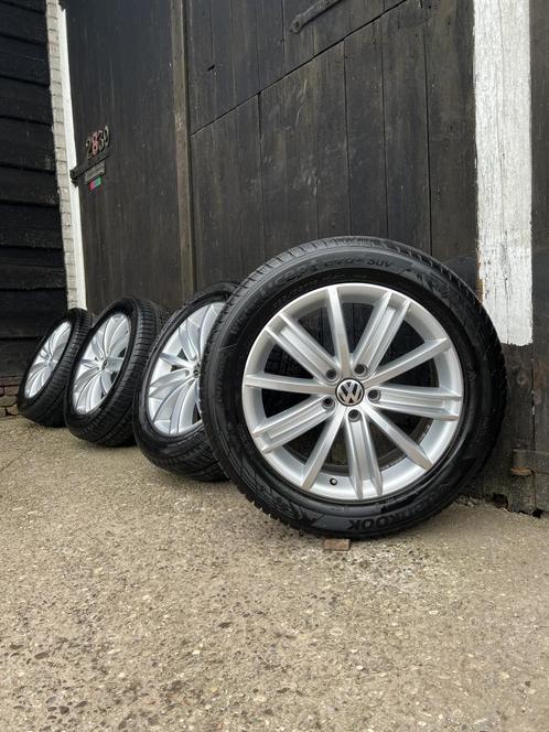 Originele Volkswagen Tiguan velgen New York 18” 5x112 winter, Auto-onderdelen, Banden en Velgen, Banden en Velgen, Winterbanden