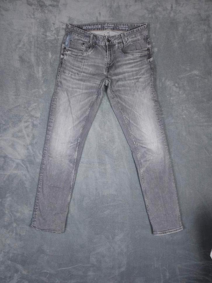 PME Legend Broek Skymaster W34 L36 Grijs Regular Tapered, Kleding | Heren, Spijkerbroeken en Jeans, Zo goed als nieuw, W33 - W34 (confectie 48/50)