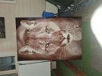 Glas schilderij tijger 80×120 cm, Huis en Inrichting, Ophalen of Verzenden, Zo goed als nieuw