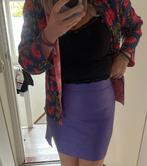 Loavies PU Leer Rok, Paars, maat M, NIEUW, Maat 38/40 (M), Verzenden, Paars, Nieuw