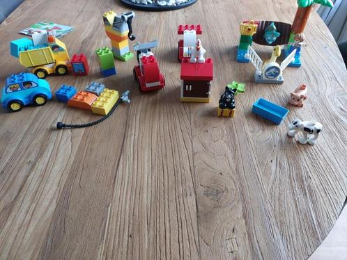 Duplo setjes en unico garage met lossen duplo 15€, Kinderen en Baby's, Speelgoed | Duplo en Lego, Gebruikt, Duplo, Losse stenen