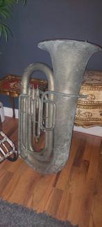 Grote decoratieve Tuba, Muziek en Instrumenten, Blaasinstrumenten | Tuba's, Ophalen, Gebruikt, Es-tuba