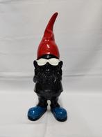 Kabouter, zwart met rood wit blauw. Nederland tuinkabouter., Ophalen of Verzenden, Nieuw, Laaf