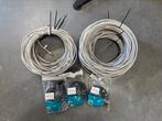14x Cat6 patchkabel 10 en 15 meter, Ophalen of Verzenden, Zo goed als nieuw