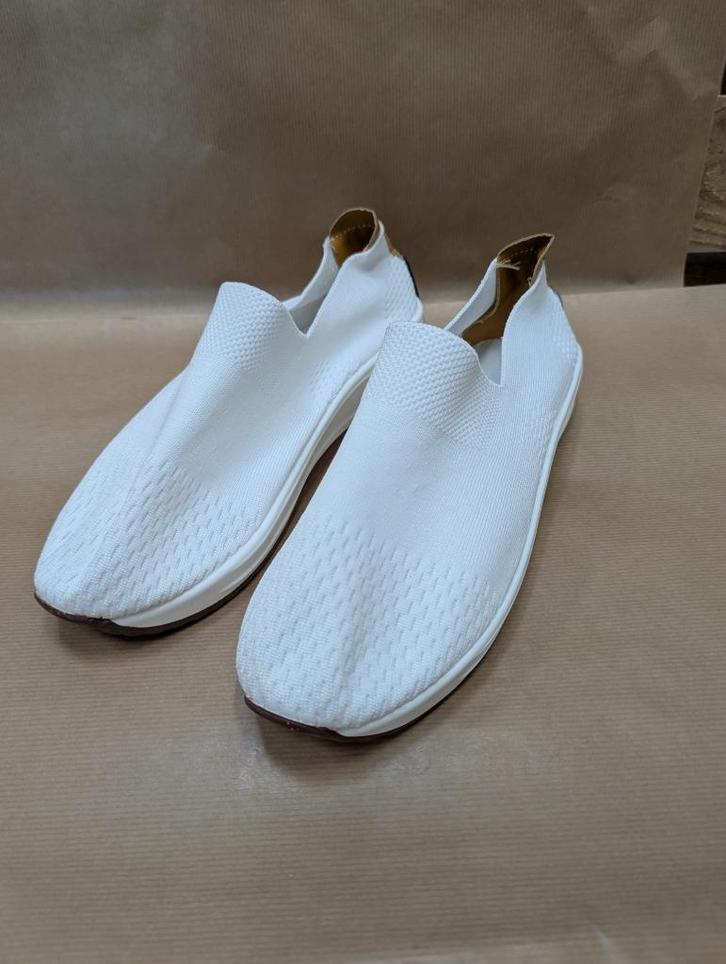 Instappers wit maat 38 en 40, Kleding | Dames, Schoenen, Nieuw, Instappers, Wit, Verzenden