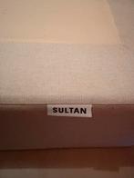 IKEA Sultan Bedframe + malfors mattress, Gebruikt, Beige, Tweepersoons, 200 cm