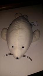 Zeehond dump baby-dump van velours 29 cm wit met zwarte, Ophalen of Verzenden, Nieuw, Overige typen