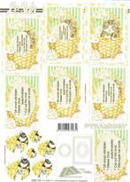 d38 knipvel le suh pyramide 630.110 poezen, Ophalen of Verzenden, Nieuw, Dieren, Knipvel