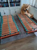 Twee lattenbodems met poten 80 x 200, Ophalen, Gebruikt, Eenpersoons, 80 cm