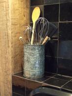 Keukenhulphouder ~ Utensils~ landelijk zinc, Ophalen of Verzenden