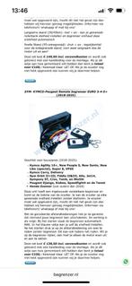 SYM - KYMCO - Peugeot Remote Begrenzer, Ophalen, Zo goed als nieuw, Overige typen, Sym