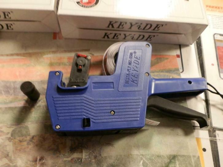 Prijzentang 8 tekens geel rood en blauw ., Diversen, Schrijfwaren, Nieuw, Ophalen of Verzenden