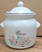 Brocante uienpot, Huis en Inrichting, Keuken | Servies, Ophalen, Zo goed als nieuw, Overige stijlen