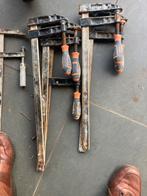 5 stuks lijmklemmen 50 cm in goed werkende staat € 15,00, Doe-het-zelf en Verbouw, IJzerwaren en Bevestigingsmiddelen, Ophalen