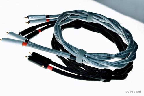 'World of Twist' audiophile RCA interlink van  Chris Cables, Audio, Tv en Foto, Audiokabels en Televisiekabels, Nieuw, Interlink-kabel