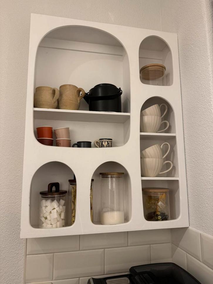 Japandi kastje, Huis en Inrichting, Kasten | Wandmeubels, Gebruikt, Minder dan 100 cm, Minder dan 150 cm, Minder dan 25 cm, Overige houtsoorten