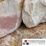 Grauwacke breuksteen beige bruin grijs rots schanskorf tuin, Overige materialen, Verzenden, Nieuw, Kei