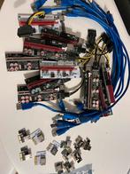 Mining Riser Set - 11 Risers, Kabels & Adapters, Computers en Software, Videokaarten, PCI-Express 3, Gebruikt, Overige soorten
