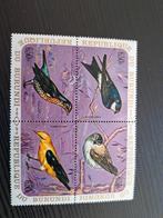 Velletje met 4 postzegels Burundi 1970, Ophalen of Verzenden, Overige landen, Postfris