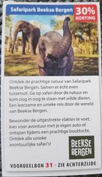 Safaripark Beekse Bergen kortingsbon, Drie personen of meer, Kortingskaart