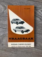 Vraagbaak Nissan Cherry / Sunny Benzine & Diesel 1982-1986, Ophalen of Verzenden