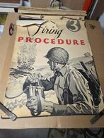 US poster 1944 Explosives. Origineel., Verzamelen, Militaria | Tweede Wereldoorlog, Ophalen of Verzenden, Amerika