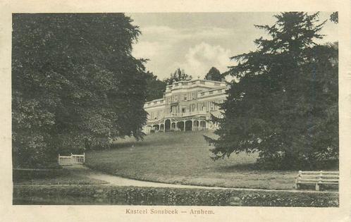 (387-198-003) Arnhem Kasteel Sonsbeek, Verzamelen, Ansichtkaarten | Nederland, Gelderland, Verzenden