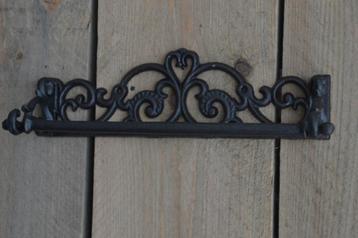 KEUKENROLHOUDER ~ sierlijk muur gietijzer ~ LANDELIJK beschikbaar voor biedingen