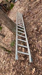 Altex ladder 16 treden, Doe-het-zelf en Verbouw, Ladders en Trappen, Ophalen, Gebruikt, 4 meter of meer