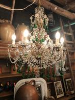 Kristallen kroonluchters grote pegel Italiaans Frans kristal, Antiek en Kunst, Antiek | Lampen, Ophalen of Verzenden