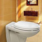 Wit Witte Gegoten Houten Chicago Toiletbril WCbril hout, Huis en Inrichting, Wit, Overige typen, Nieuw, Ophalen of Verzenden