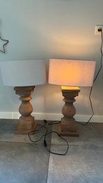 Tafellampen incl kap, Ophalen of Verzenden, Zo goed als nieuw, Stof, 50 tot 75 cm