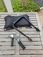 Fiets rugsteun en voetensteunen, Ophalen, Algemeen