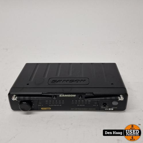 Samson CR77UHF true diversity receiver | nette staat, Audio, Tv en Foto, Professionele Audio-, Tv- en Video-apparatuur, Zo goed als nieuw