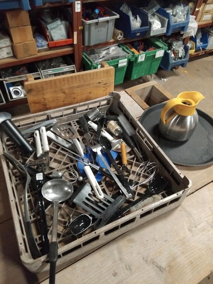 Horeca Keukengerei - Diverse Items, Huis en Inrichting, Keuken | Bestek, Gebruikt, Rvs of Chroom, Ophalen