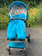 Kinderwagen, Stokke Xplory in azuur-/turquoise blauw, Ophalen, Gebruikt, Overige merken