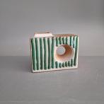 Oost-Duitse Fat Lava vaas. VEB Haldensleben 2904 groen, Ophalen of Verzenden