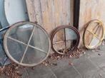 Stalramen ronde ramen gietijzer, Ophalen, Gebruikt, Minder dan 80 cm, Minder dan 80 cm