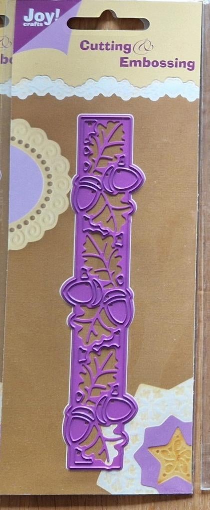 Cutting & Embossing Eikenblad/eikeltjes
6002/0052, Hobby en Vrije tijd, Kaarten | Zelf maken, Nieuw, Pons of Mal, Overige thema's