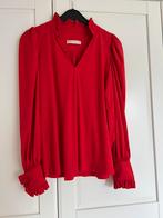 Studio anneloes rosella blouse M rood travelstof, Maat 38/40 (M), Ophalen of Verzenden, Zo goed als nieuw, Rood